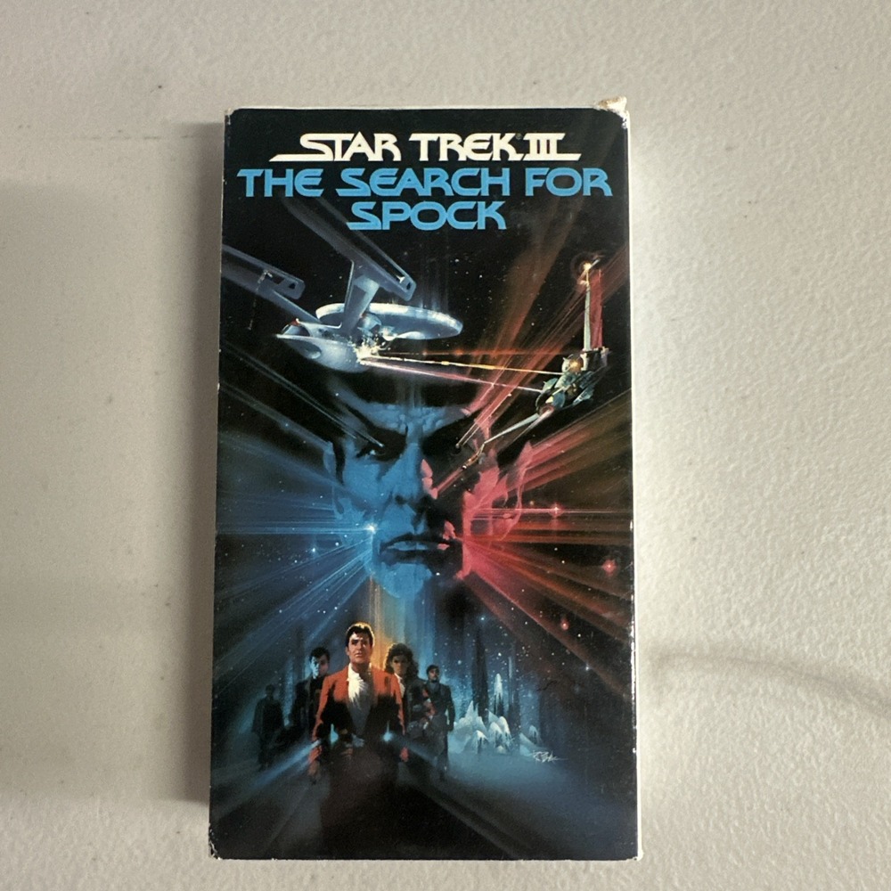 Star Trek III The Search for Spock VHS Movie William Shatner Leonard Nimoy 1984